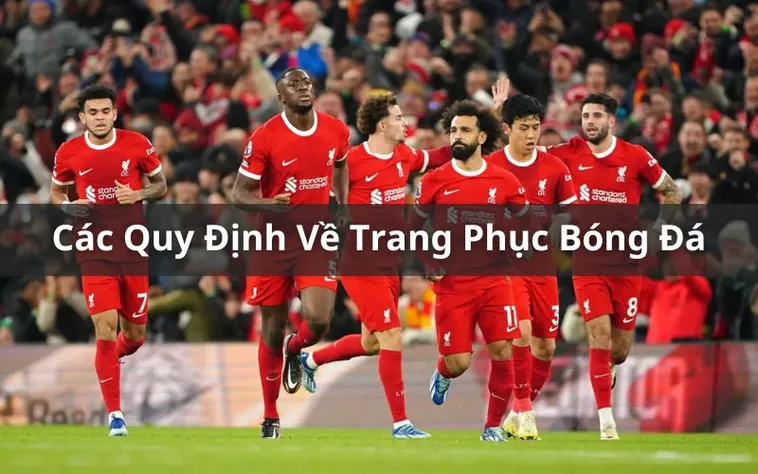 Tìm Hiểu Các Quy Định Về Trang Phục Bóng Đá Chuyên Nghiệp Hiện Nay